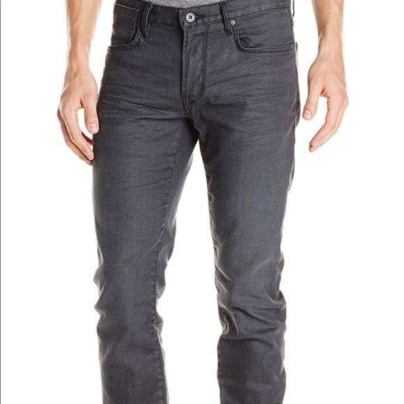 John Varvatos Star USA Bowery Fit Graphite Jeans